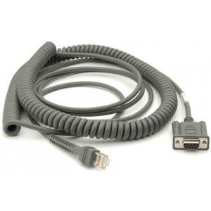 CBA-R24-C20ZAR-Cable-RS232-20ft-6m-Coiled-Fujitsu-T-POS-500-ICL